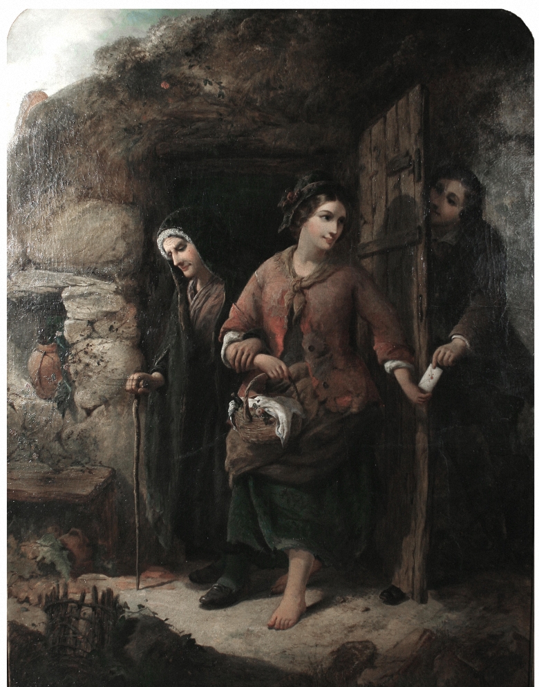 The Love Letter by William Perry, 1858
